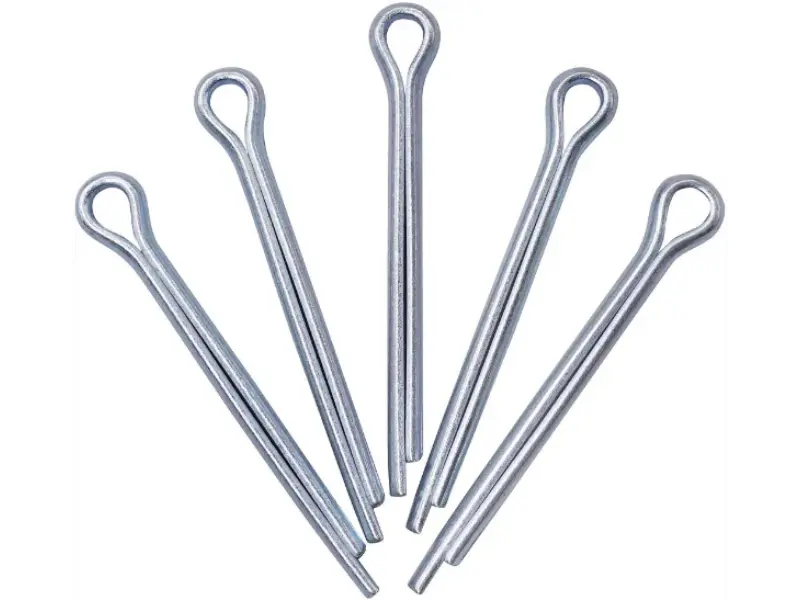 DIN94 Split Pin Metrik Karbon Polad Sink Kaplama Mexanik Kilidləmədə Nə İstifadə Edilir?