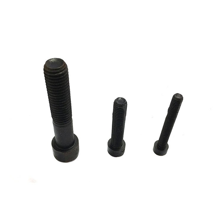 Karbon Polad Qara Səthi 8.8 dərəcəli DIN912 Hex Socket Bolt