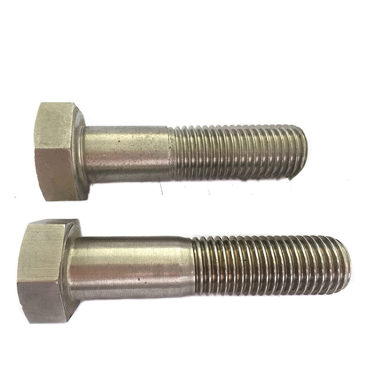 DIN 931 Paslanmayan Polad 304 Yarım Yivli Hex Bolt