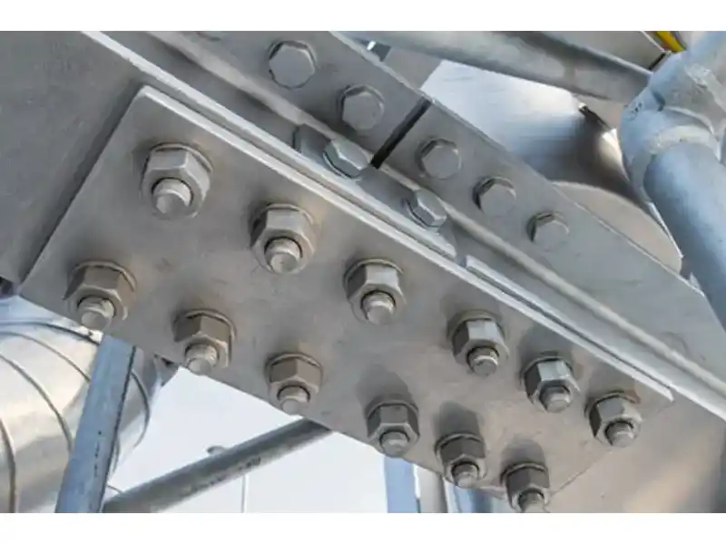 High Tensile Carbon Steel Hex Head Bolts Zinc Black Finish