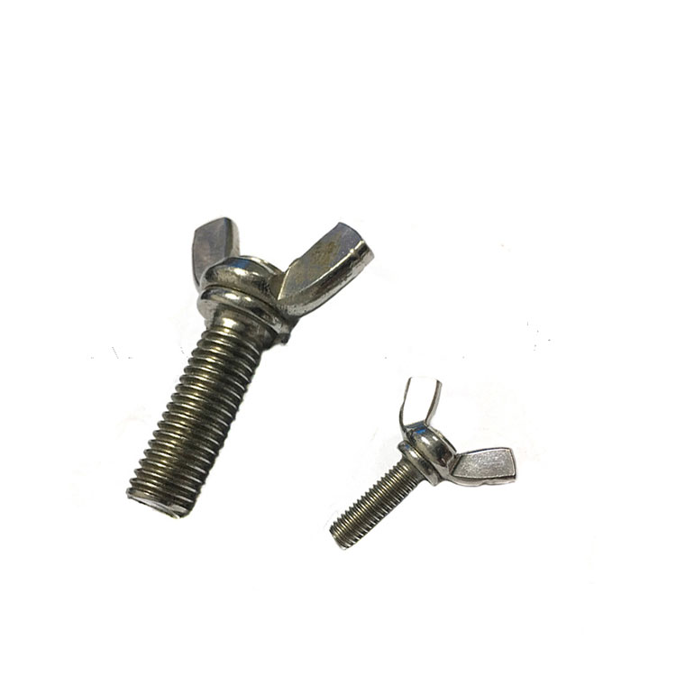 Paslanmayan Polad A2-70 DIN316 M8 Qanad Bolt